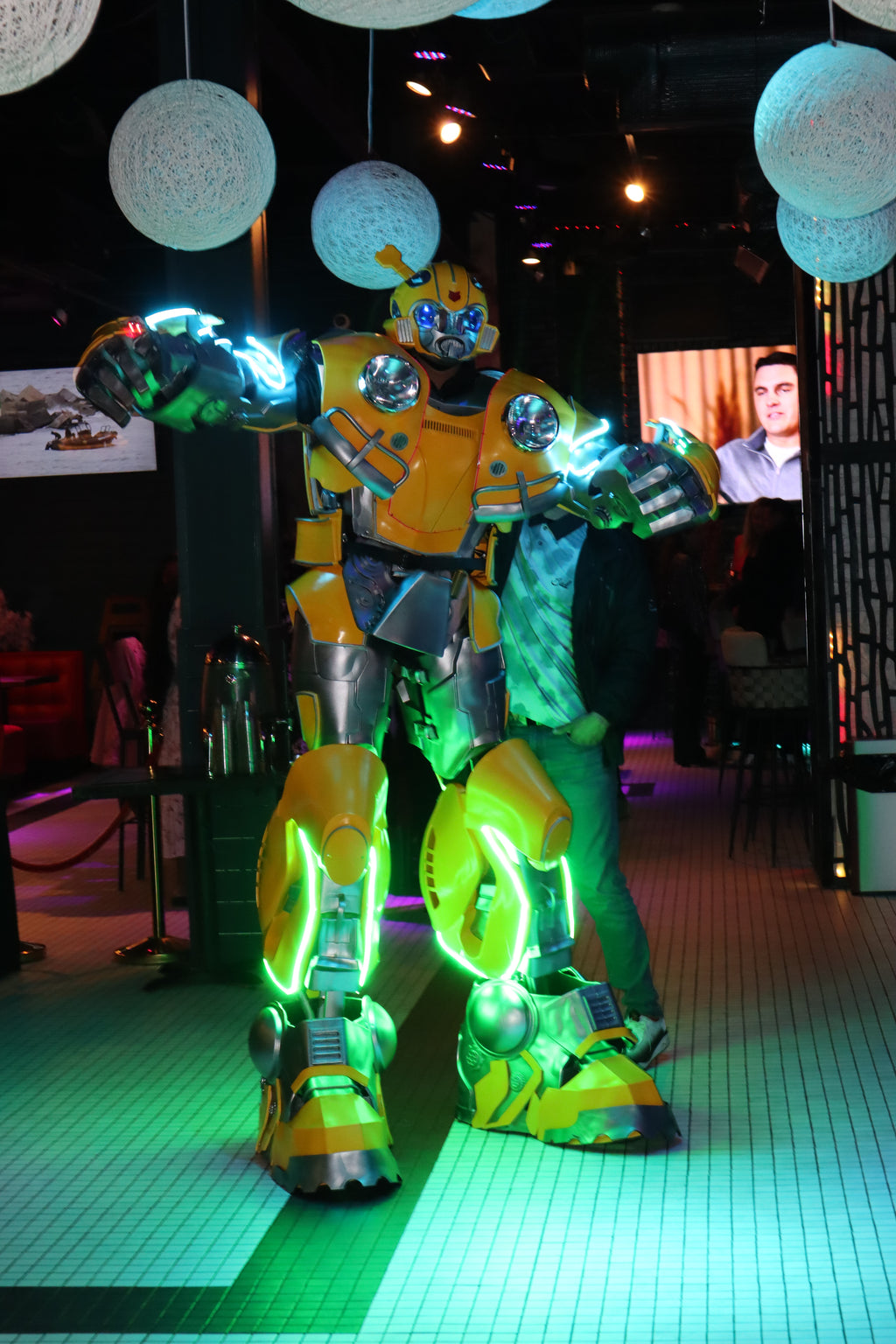 Rent Our Bumblebee Robot