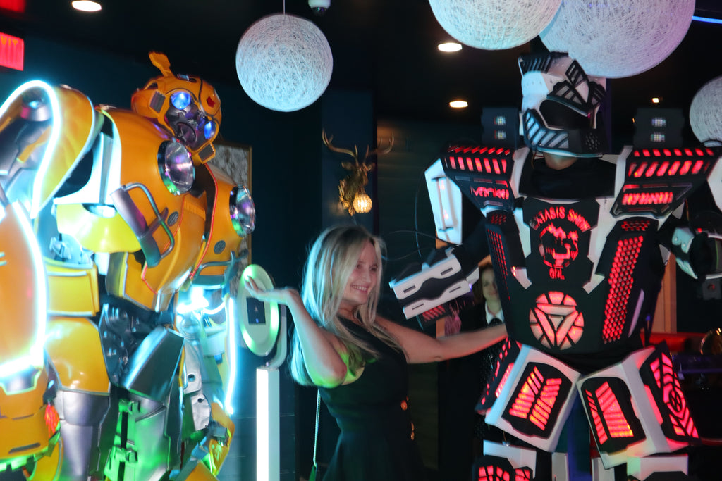 Rent Our Led Party Robot