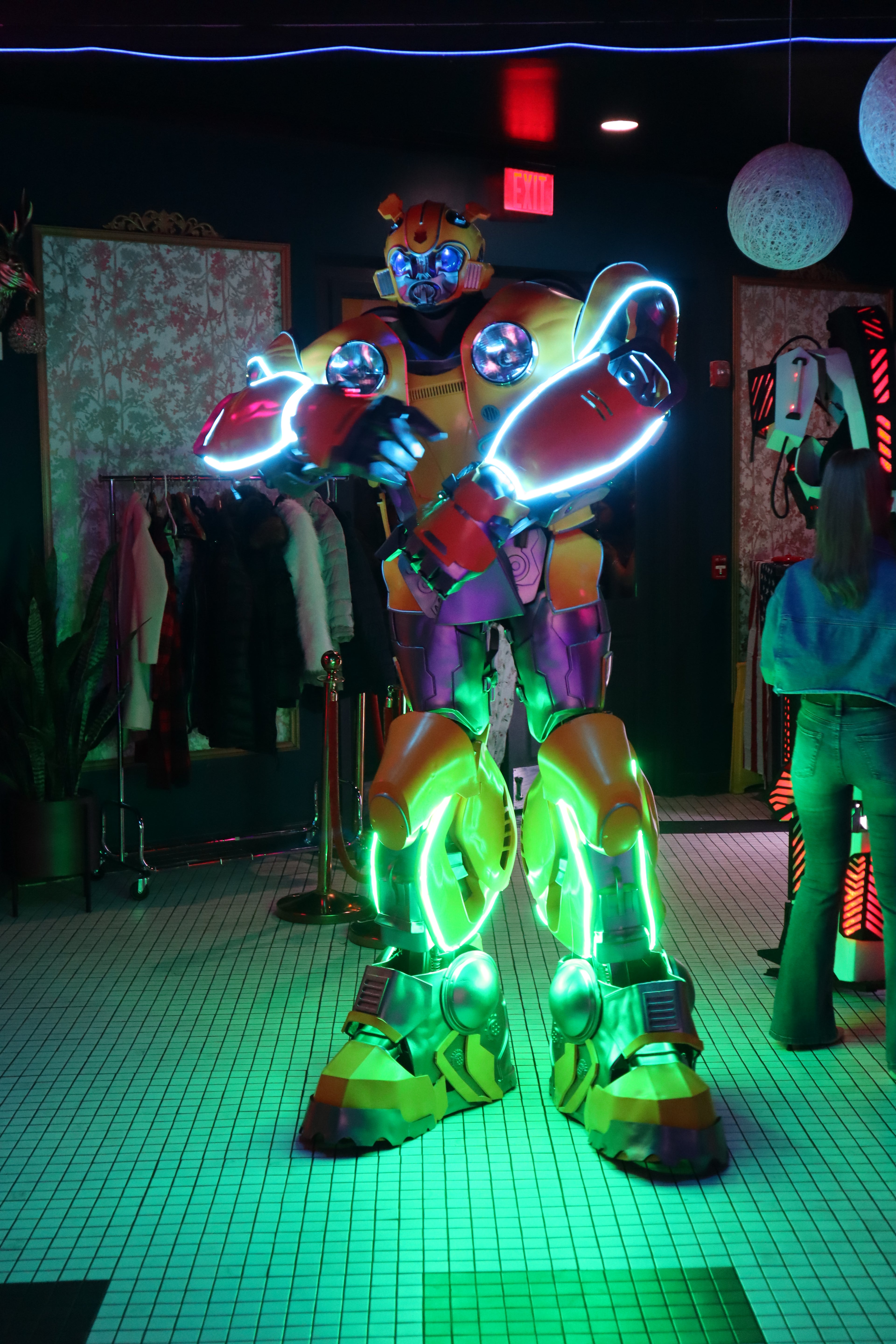 Rent Our Bumblebee Robot