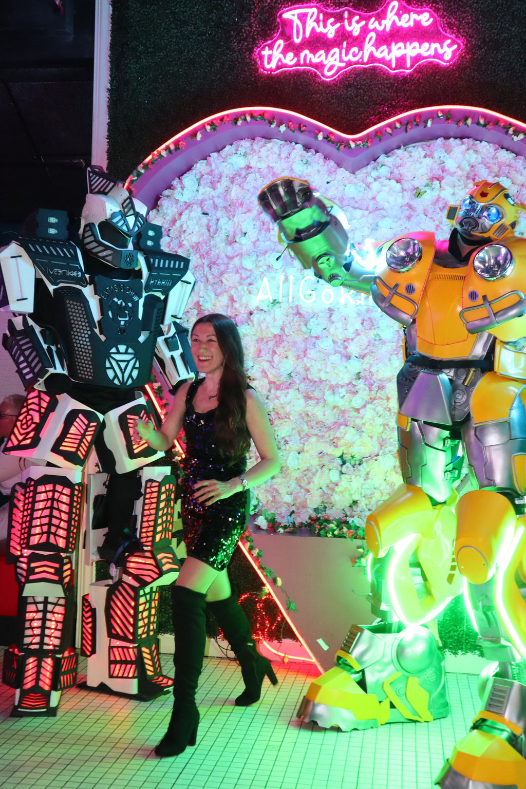 Rent Our Bumblebee Robot