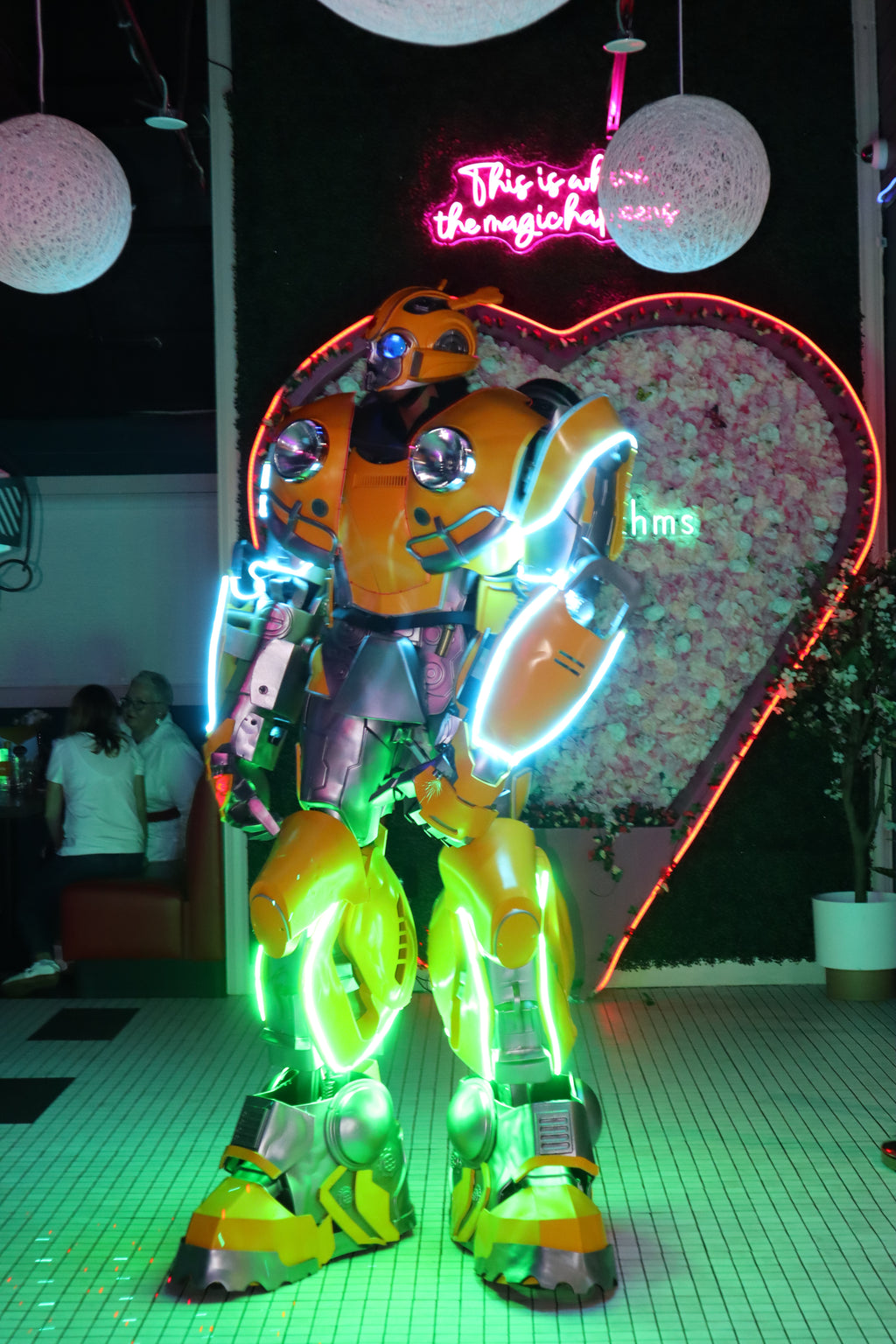 Rent Our Bumblebee Robot