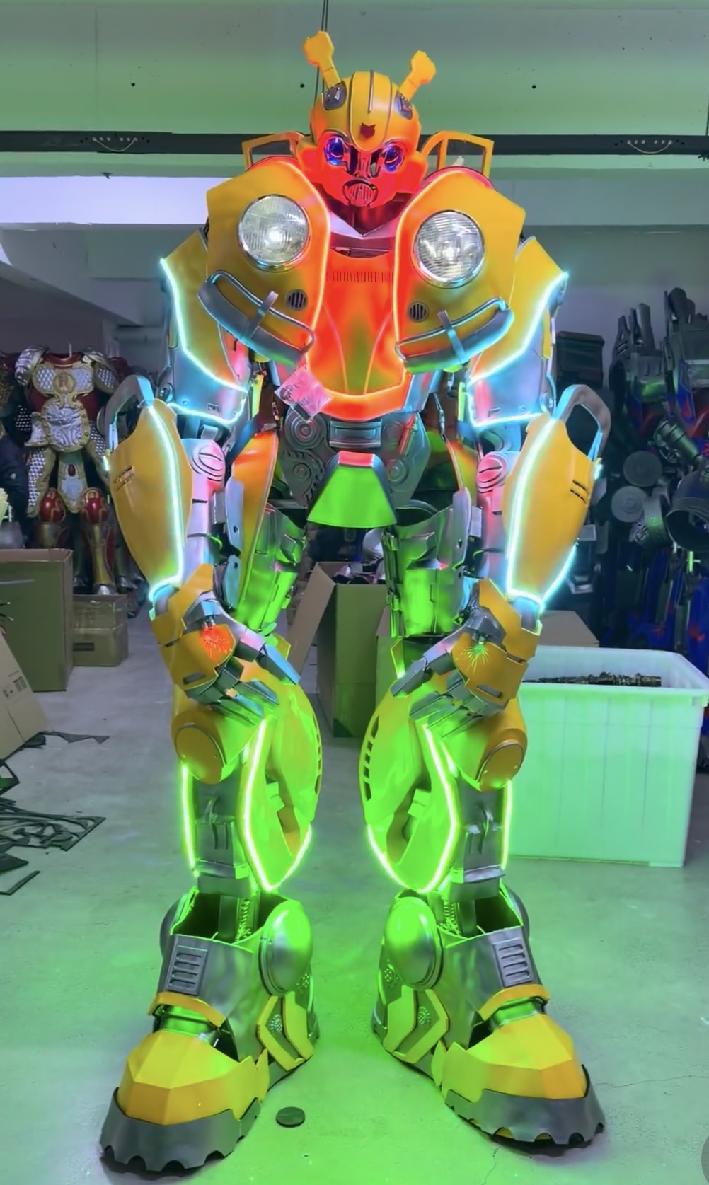 Rent Our Bumblebee Robot