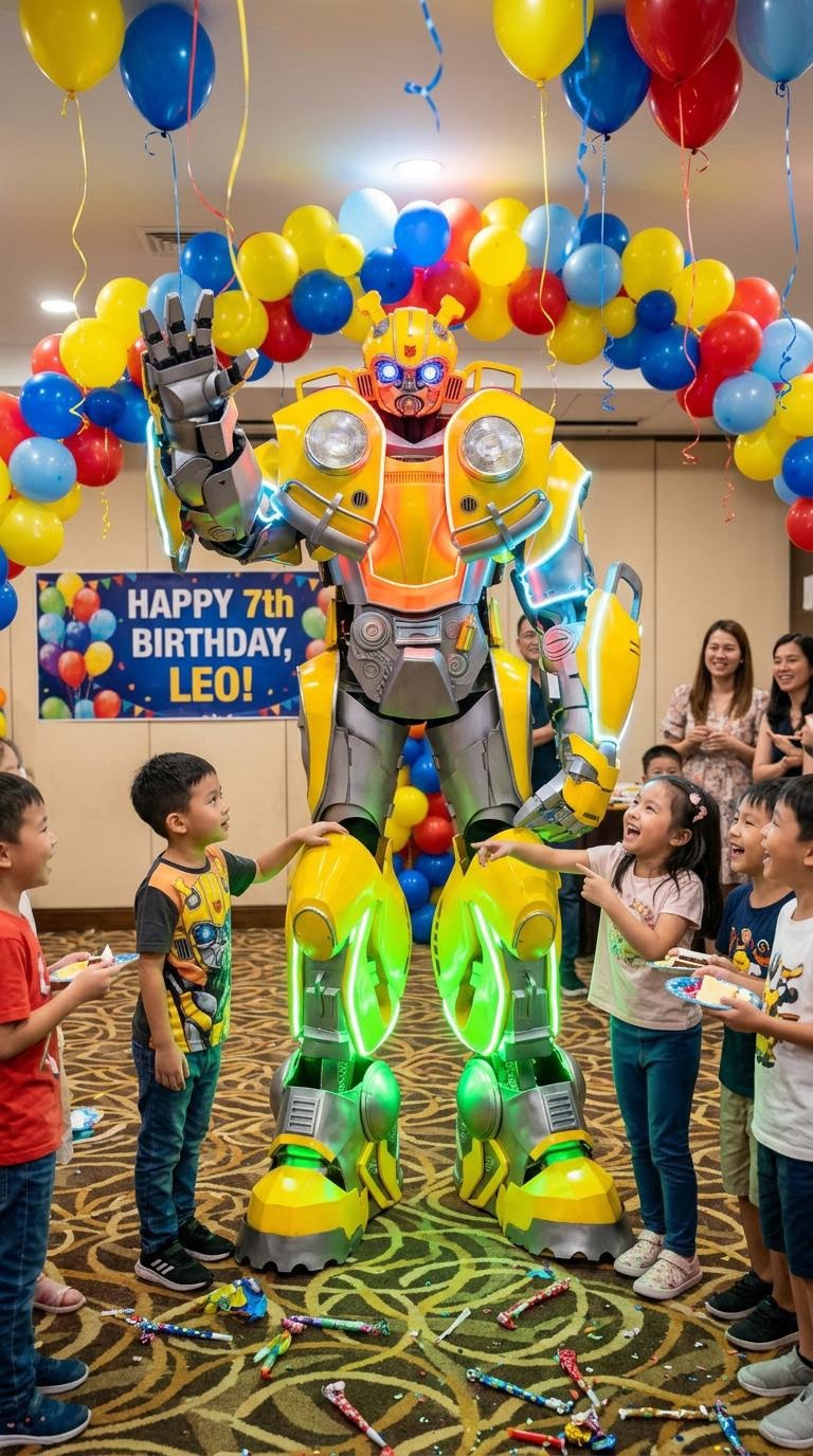 Rent Our Bumblebee Robot
