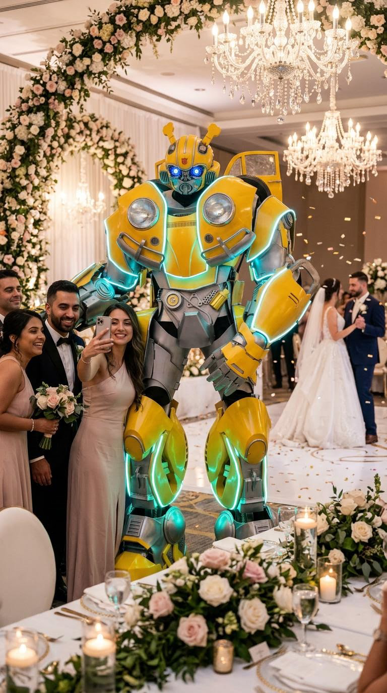 Rent Our Bumblebee Robot