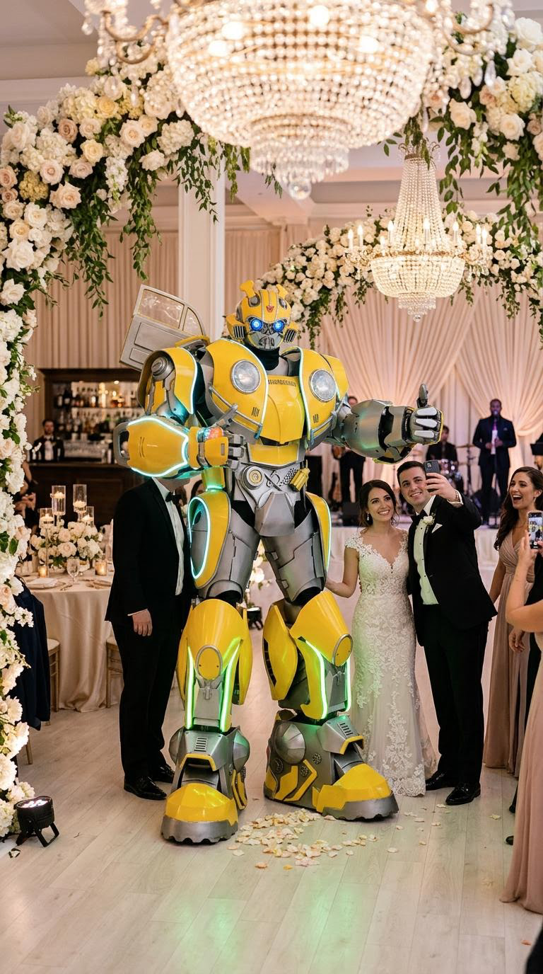Rent Our Bumblebee Robot