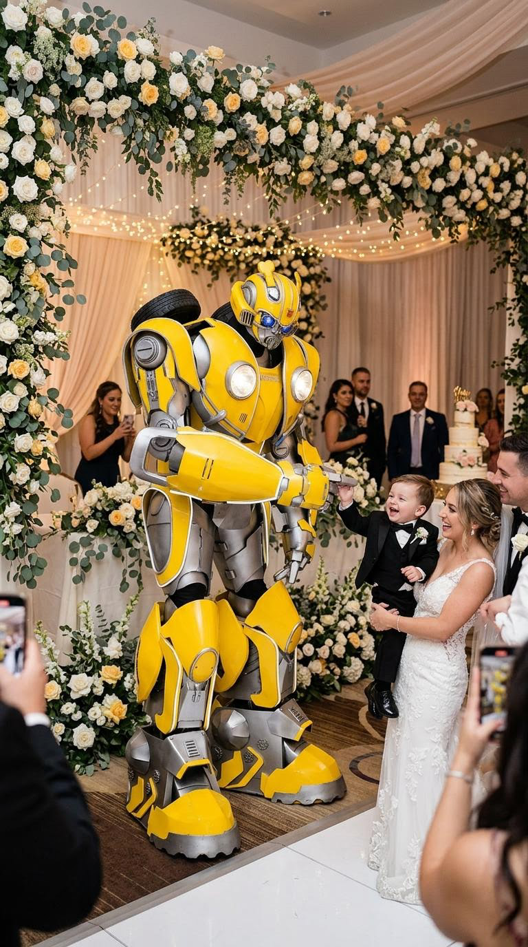 Rent Our Bumblebee Robot