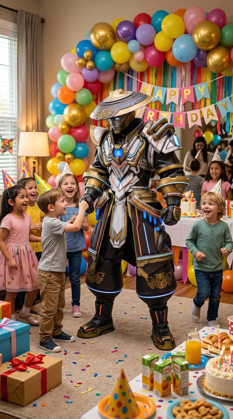 Rent Our Samurai Robot