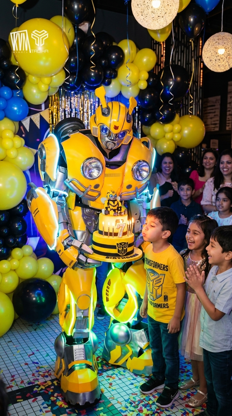 Rent Our Bumblebee Robot