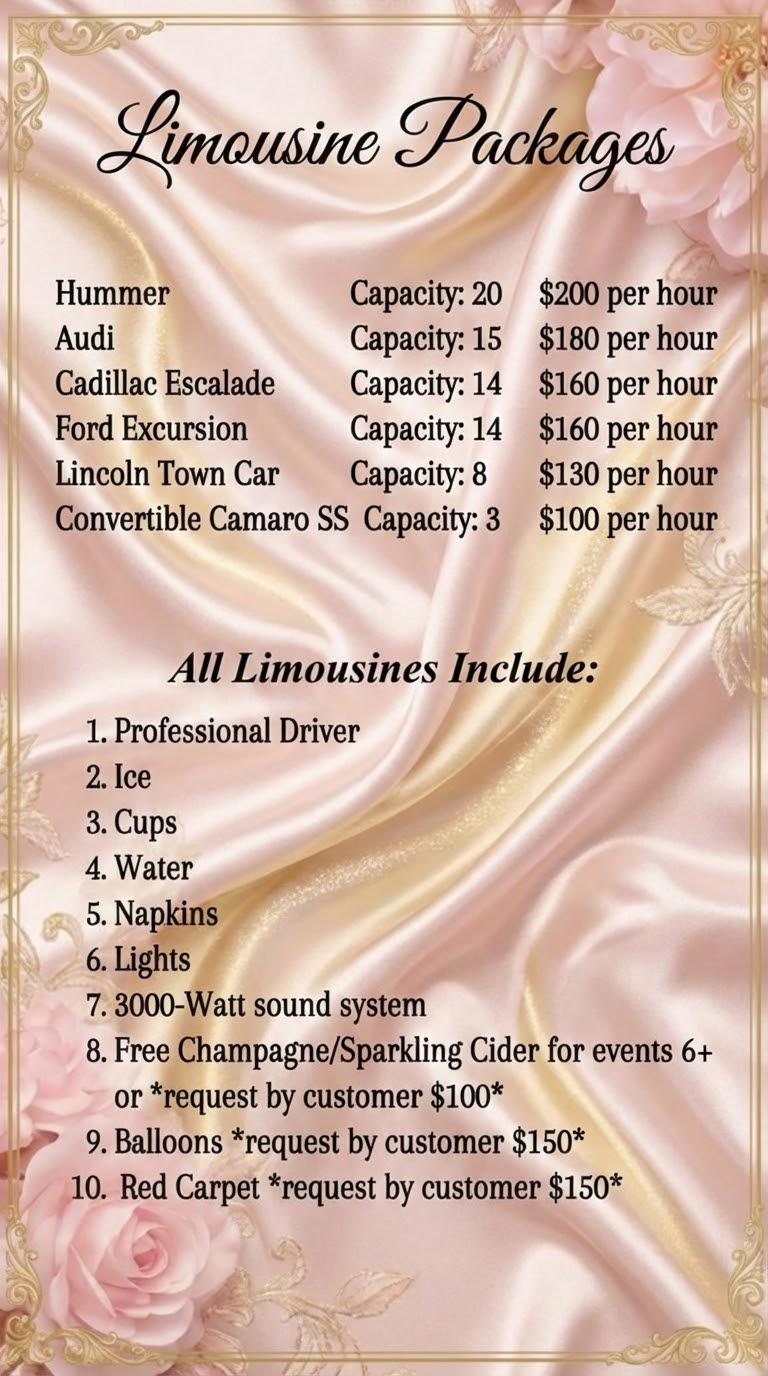 Limousine Packages