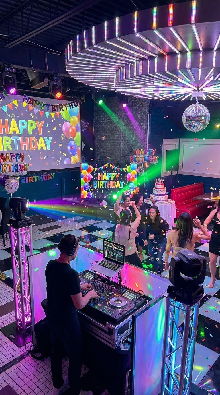 DJ Package Inside Our Venue