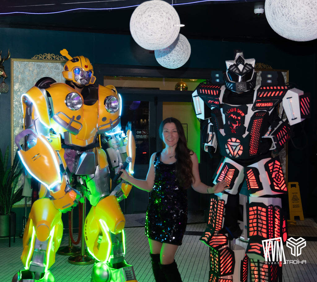 Rent Our Led Party Robot