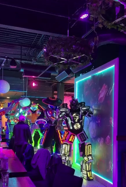 Rent Our Led Party Robot