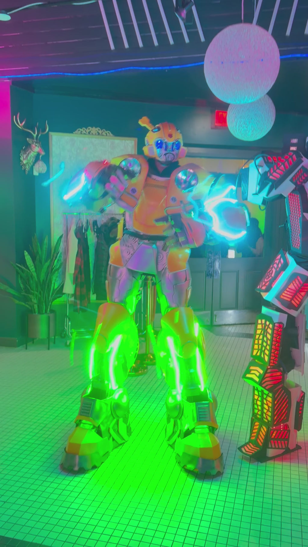 Rent Our Bumblebee Robot