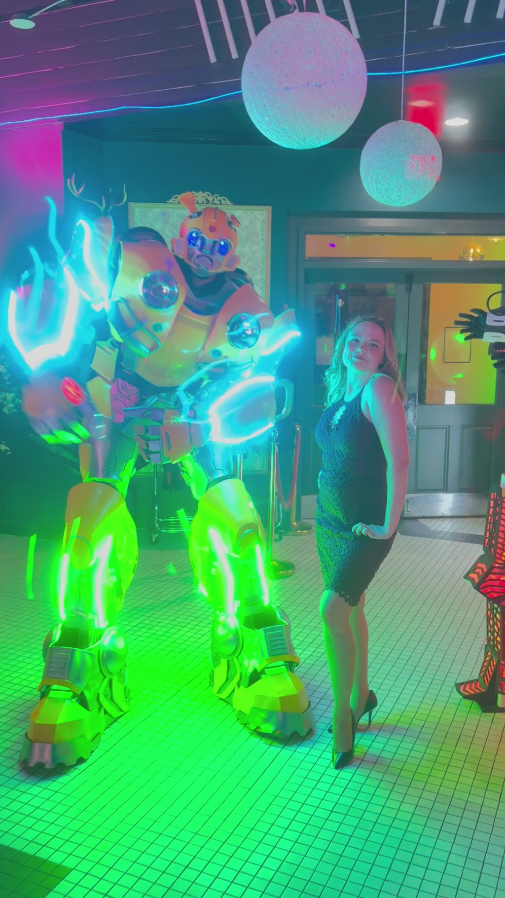 Rent Our Bumblebee Robot